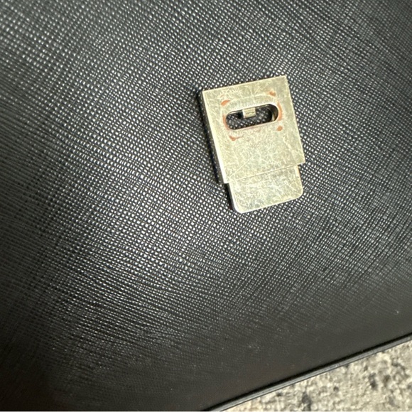 Zara Basics Black Textured Faux Leather Mini Backpack - Picture 11 of 15